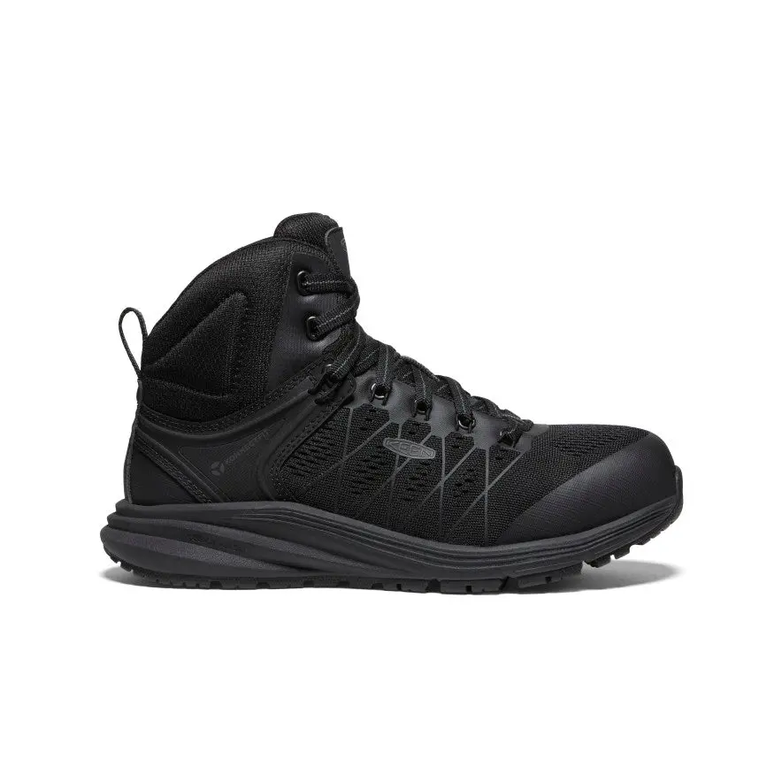 Women's Vista Energy Mid Int Met (Carbon Toe)  |  Black/Raven 1