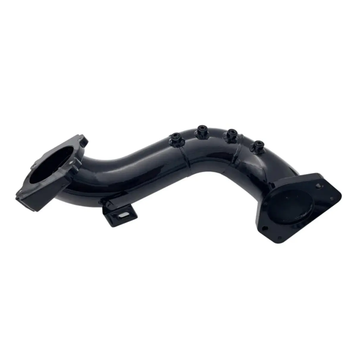 High Flow Intake Elbow Bridge Tube Kit For 2011-2015 6.6L Duramax Lml Chevy Gmc 2500 3500 2