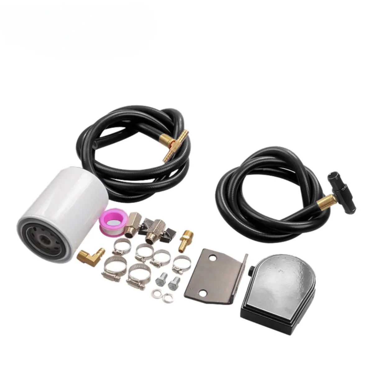 Coolant Filtration Filter System Kit For 2008-2010 6.4 Powerstroke Ford F250 F350 2