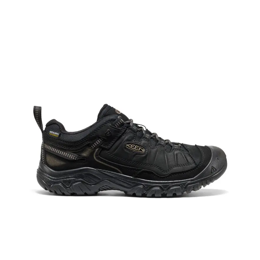 Men's Targhee Iv Waterproof Hiking Shoe  |  Triple Black 1