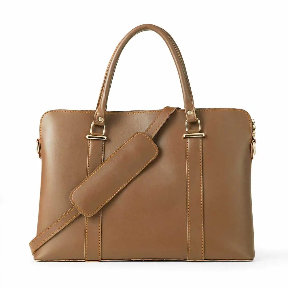 Slik Laptop Bag Brown 1