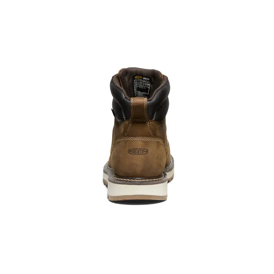 Men's Cincinnati 6" Waterproof 90° Heel Boot (Carbon Toe) | Belgian/Sandshell 5