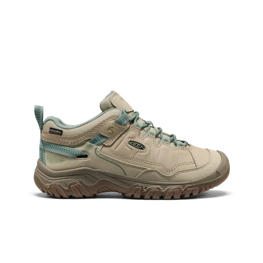 Women's Targhee Iv Waterproof Hiking Shoe  |  Abbey Stone/Lily Pad 1