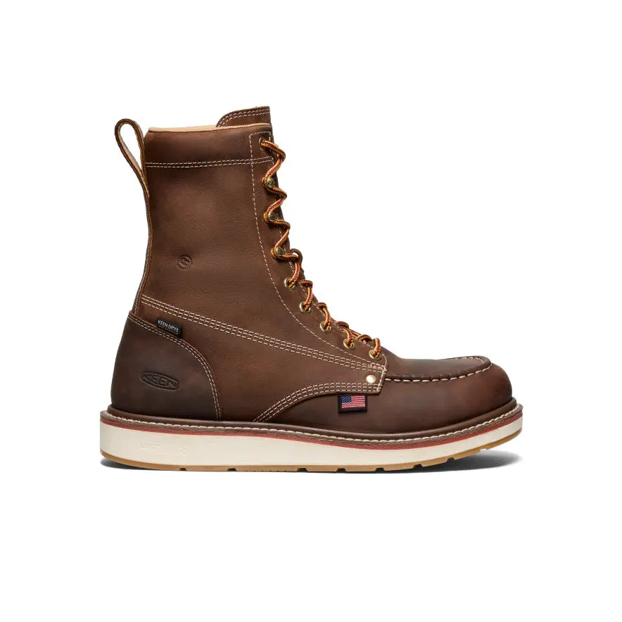 Men's Liberty 8" Waterproof Boot (Carbon Toe) | Chestnut/Gum 1