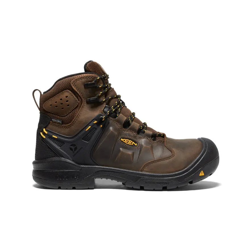 Men's Dover 6" Waterproof (Carbon Toe)  |  Dark Earth/Black 1