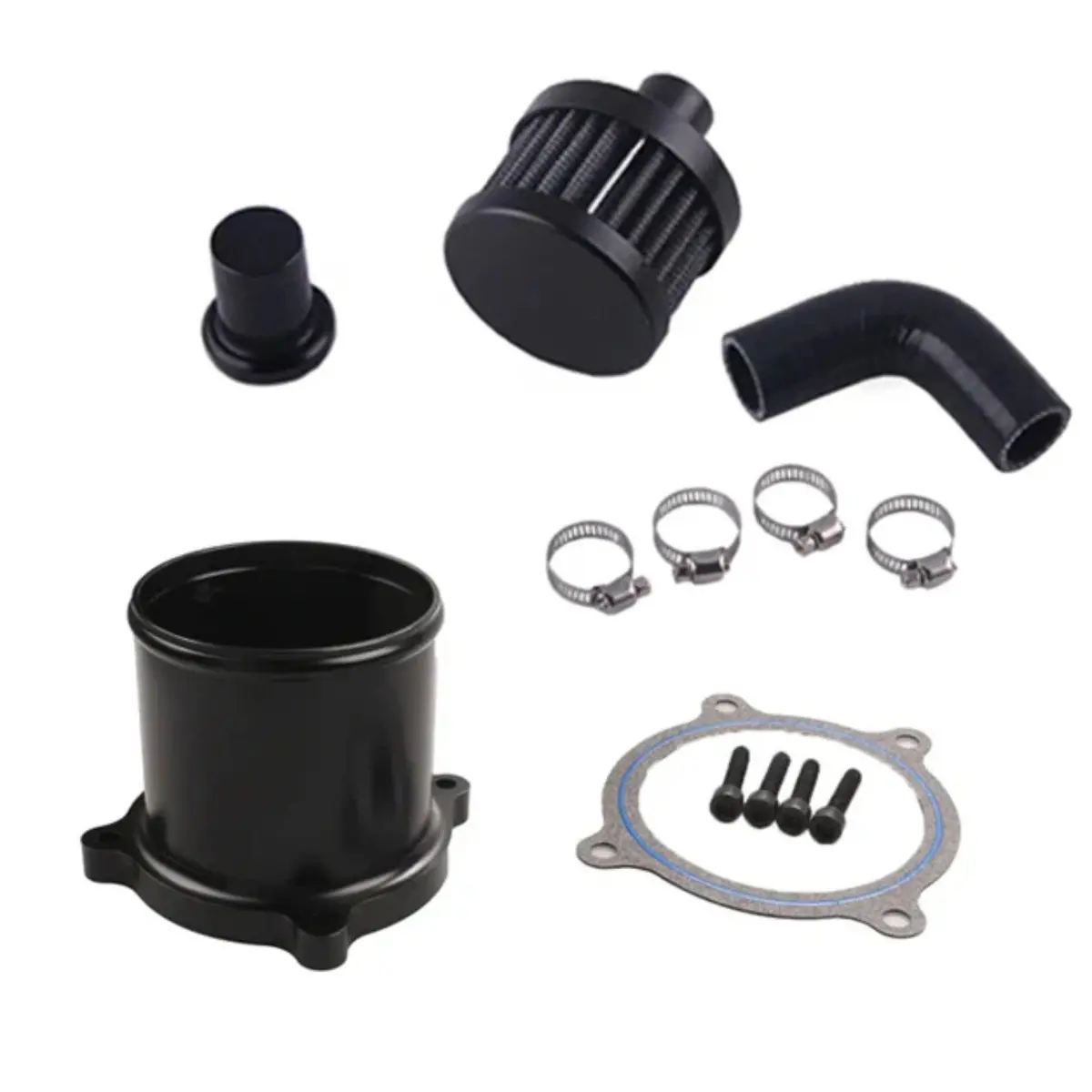 Ccv Crankcase Ventilation & Egr Throttle Valve For 6.7L Cummins 2007.5-2018 Dodge Ram 2500 3500 1