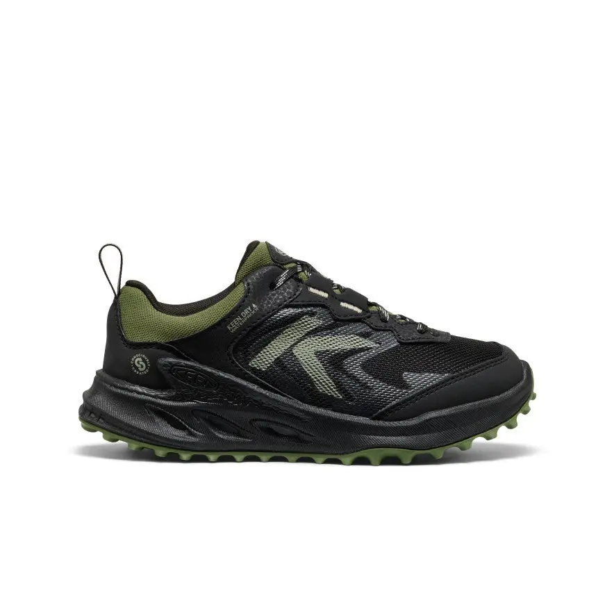 Big Kids' Zionic Waterproof Shoe  |  Black/Bronze Green 1