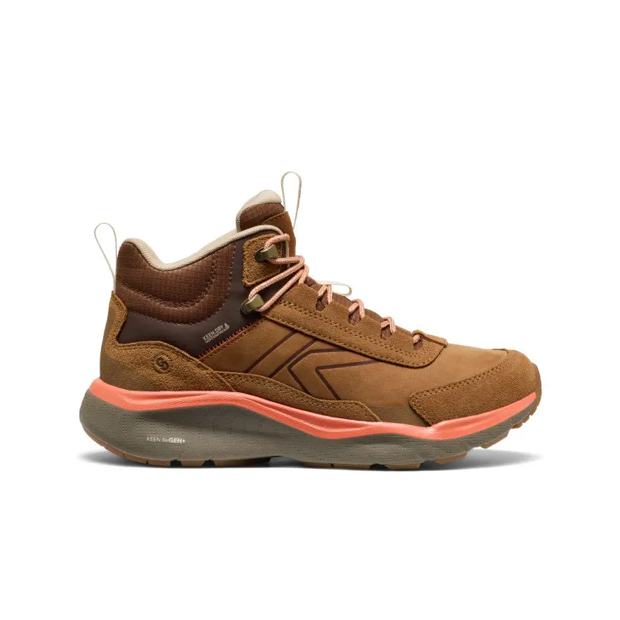 Women's Leiki Waterproof Leather Hiking Boot  |  Chipmunk/Bison 1