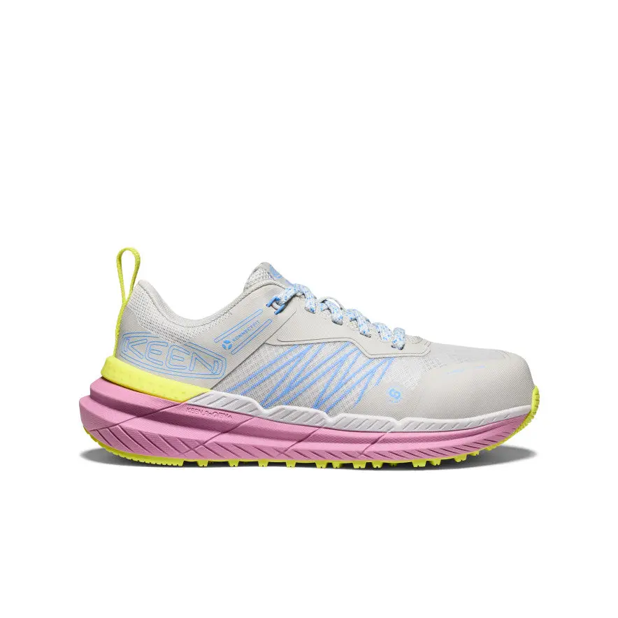 Women's Speedworks Esd Work Sneaker (Carbon Toe)  |  Alloy/Moonlight Mauve 1