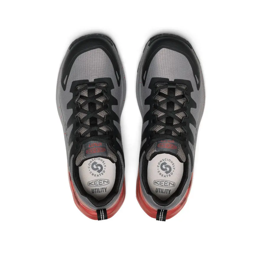 Men's Targhee Blur Work Shoe (Carbon Toe) | Steel Grey/Black 4
