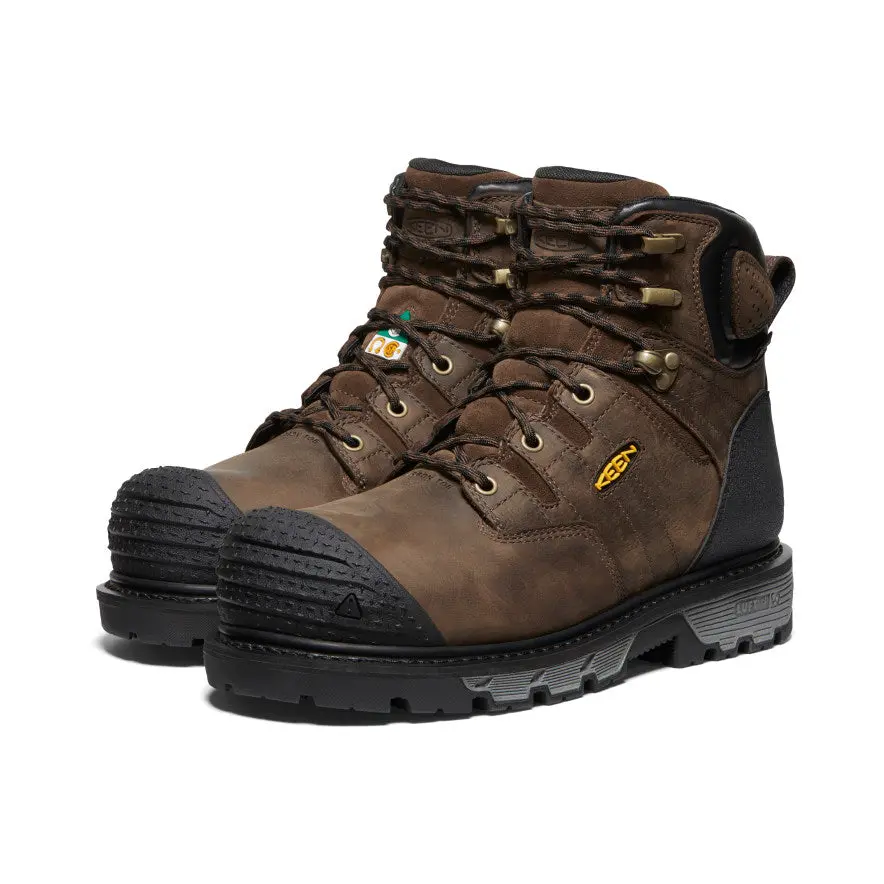 Men's Csa Camden 6" Waterproof Boot (Carbon Toe) | Dark Earth/Black 2