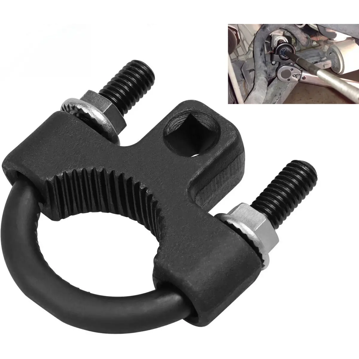 3/8" Inner Tie Rod Tool Low-Profile Turner Removal Installer Car Repair Tool 1