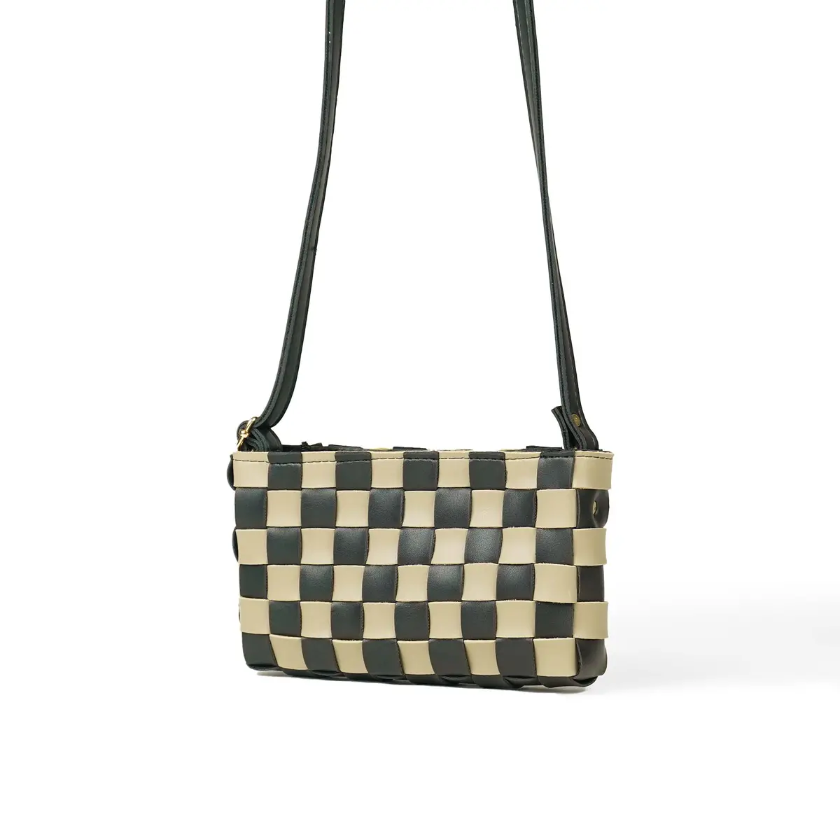 Cot Bag (Black & Beige) 1