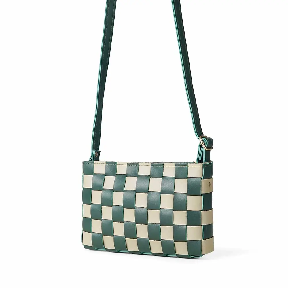 Cot Bag (Green & Beige) 1
