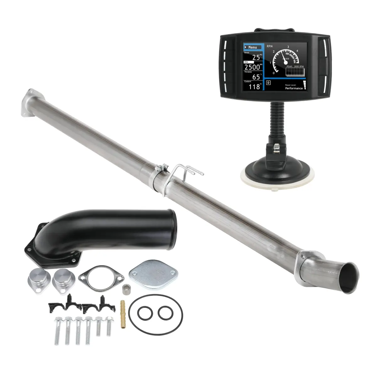 Egr Performance Dpf/Def/Egr/Ccv Delete 2008-2010 6.4L Powerstroke All-In-One Kit 1
