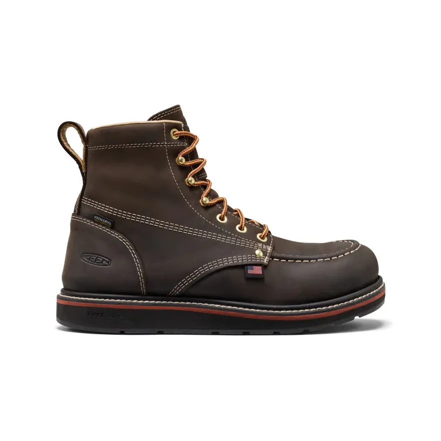 Men's Liberty 6" Waterproof Boot (Carbon Toe)  |  Coffee Bean/Black 1