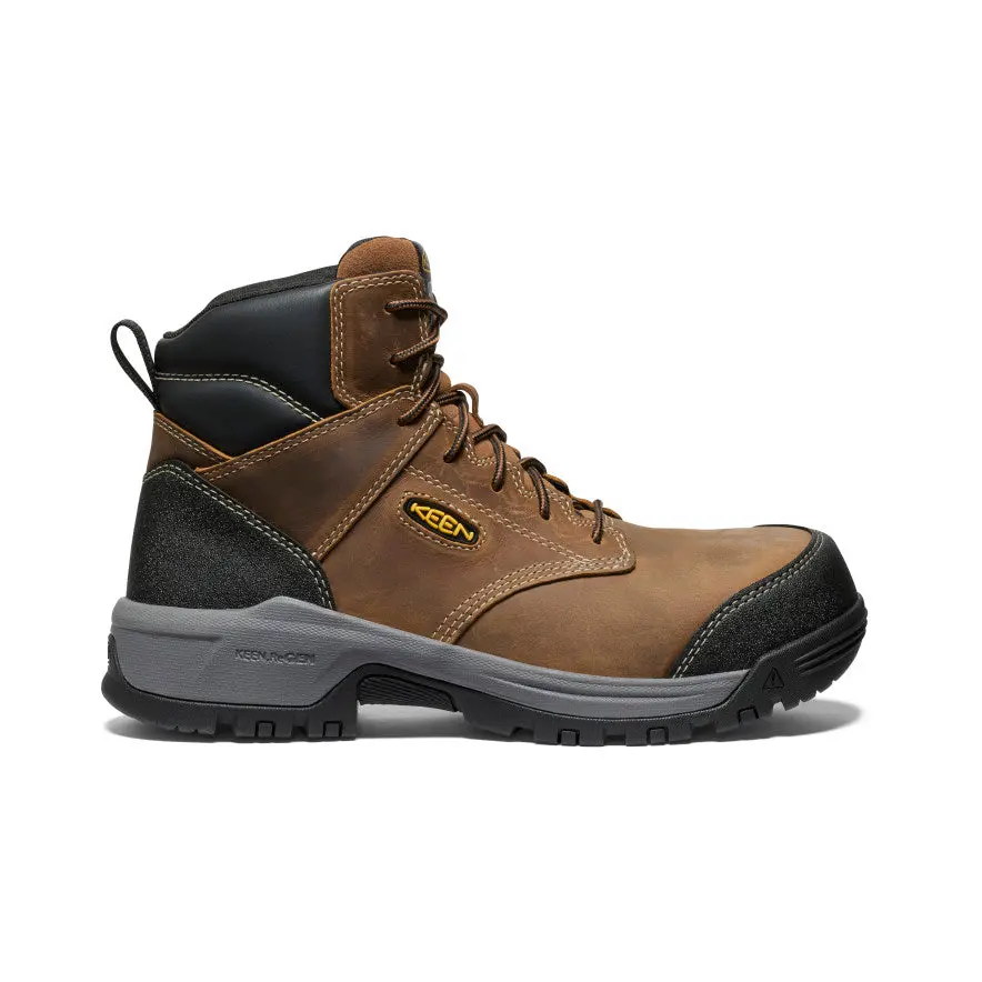 Men's Evanston 6" Esd Boot (Carbon Toe)  |  Bison/Black 1