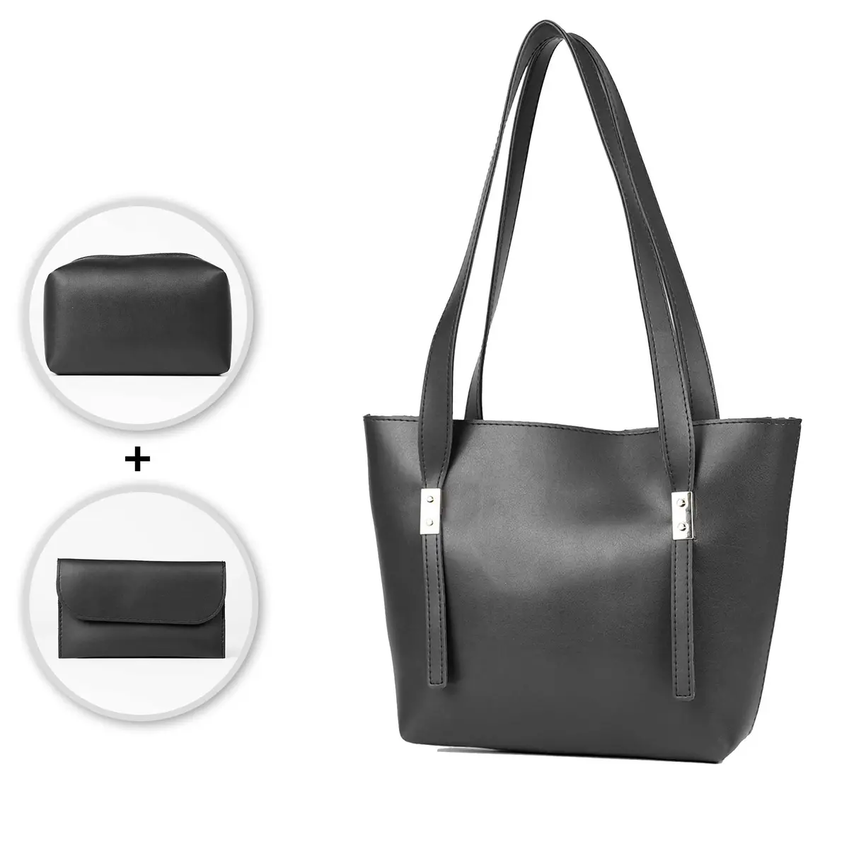 Falcon Tote Set Of 3 Bag Black 1