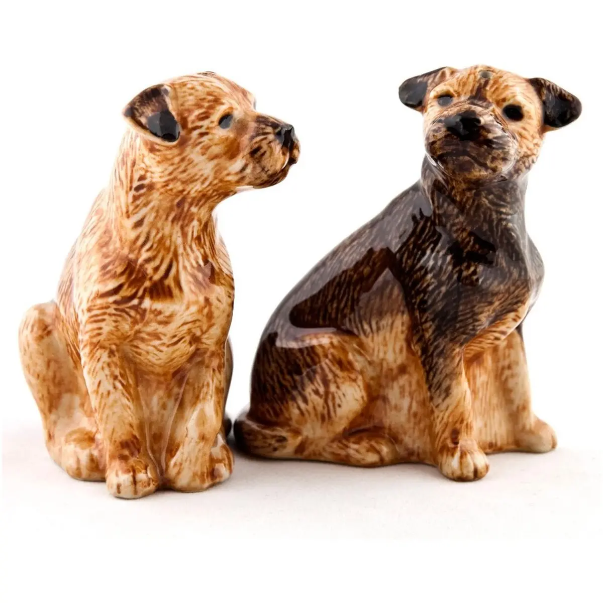 Border Terrier Salt And Pepper Pots 1