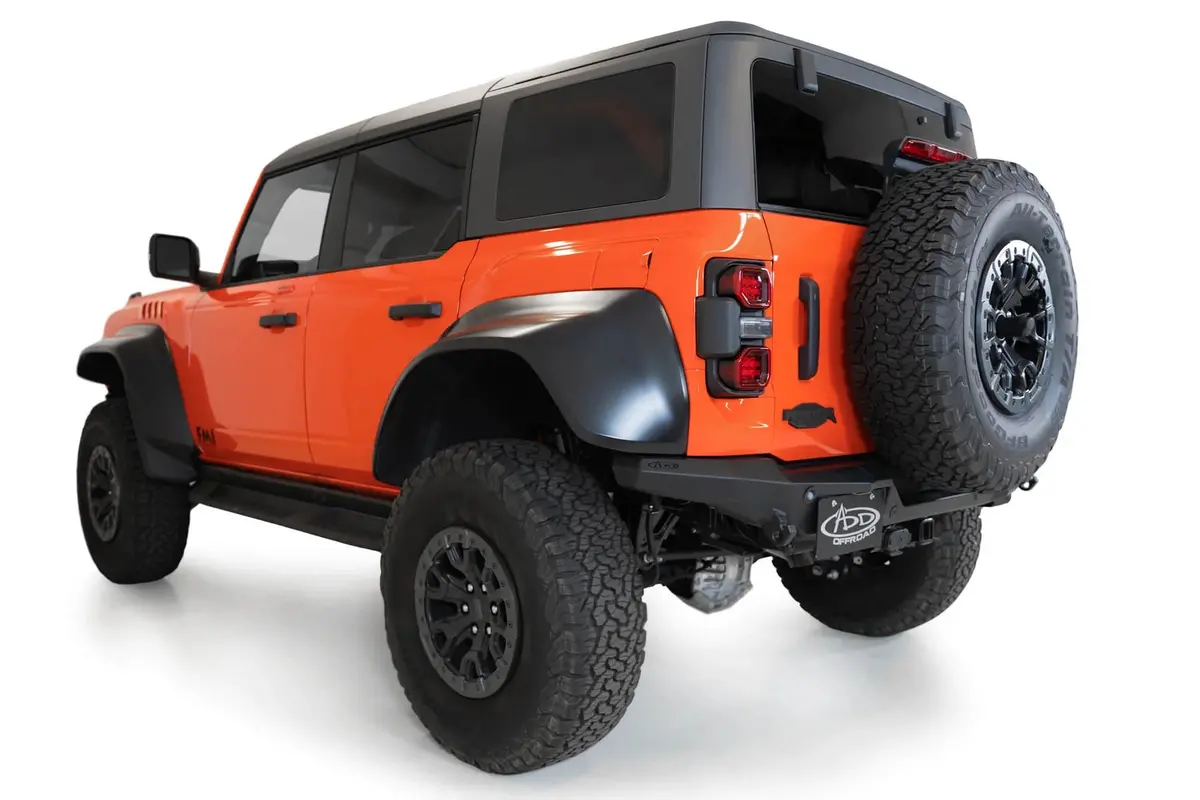 Addictive Desert Designs (Add) 2022 - 2023 Ford Bronco Raptor Rock Fighter Rear Bumper - R26012na0103 1