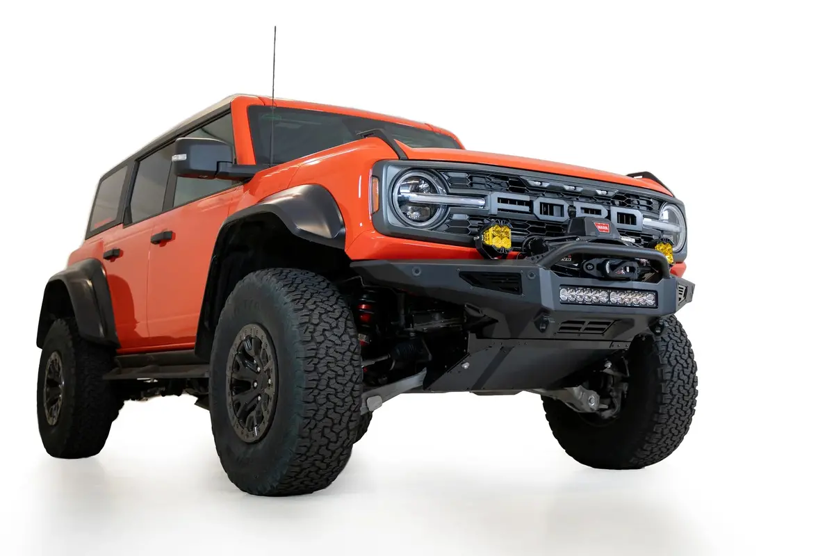 Addictive Desert Designs (Add) 2022 - 2025 Ford Bronco Raptor Rock Fighter Front Bumper - F260181060103 1