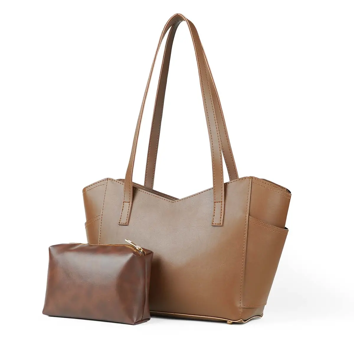 Land Set Of 2 Bag Brown 1