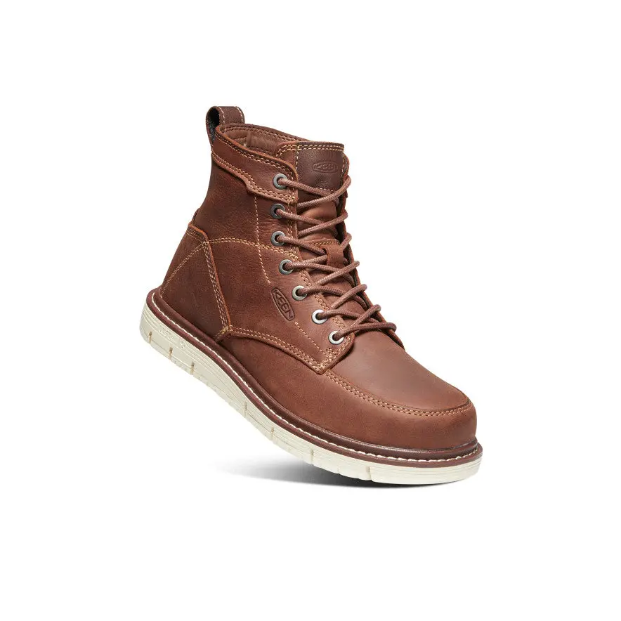 Women's San Jose 6" Boot (Soft Toe) | Gingerbread/Off White 3