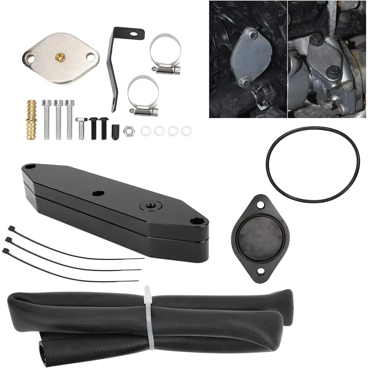 Egr Valve Cooler Removal Kit High Precision Egr Cooler For 2011-2019 Ford 6.7L Powerstroke F250 F350 F450 F550 1