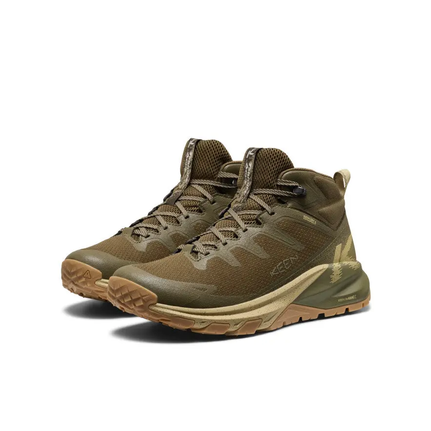 Men's Targhee Apex Wide Waterproof Hiking Boot | Dark Olive/Khaki 2