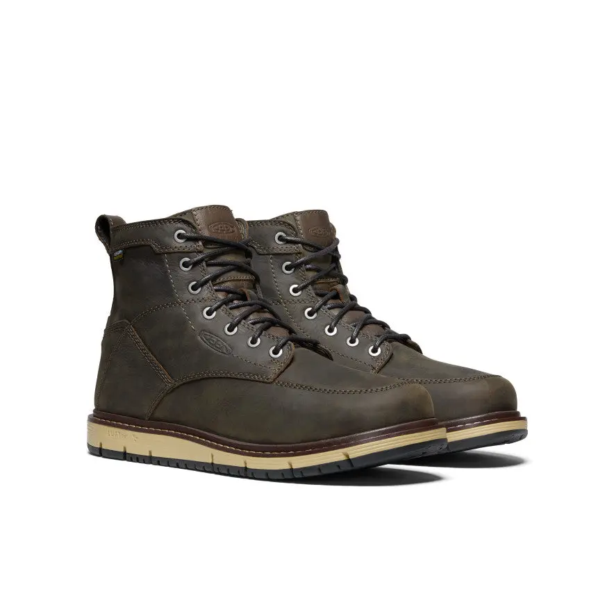 Men's San Jose 6" Waterproof Boot (Soft Toe) | Cascade Brown 2