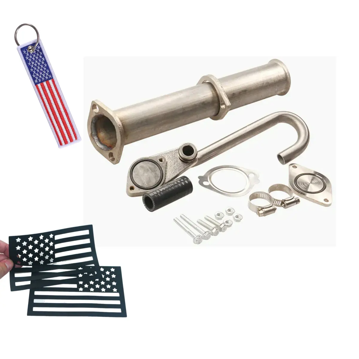 6.0L Powerstroke Egr Bypass And Valve Delete Kit For 2003-2010 F250 F350 F450 F550 1