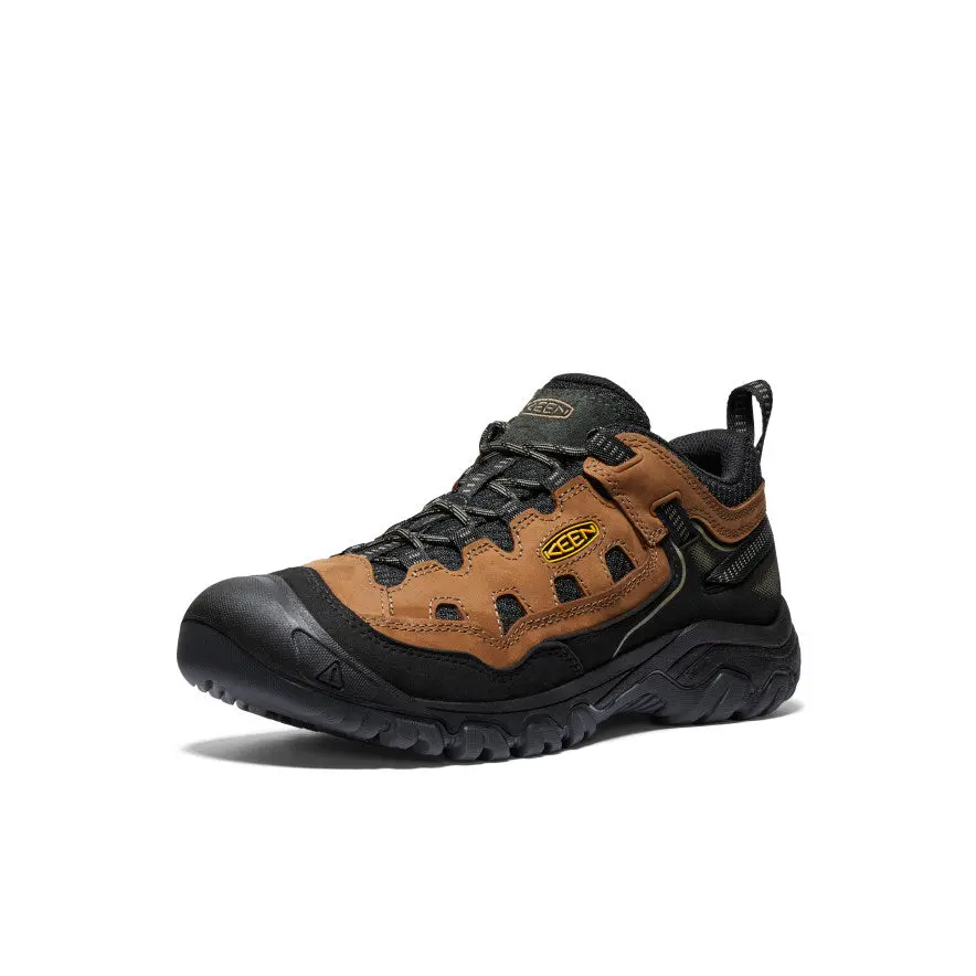 Men's Targhee Iv Vented Hiking Shoe | Bison/Golden Yellow 3