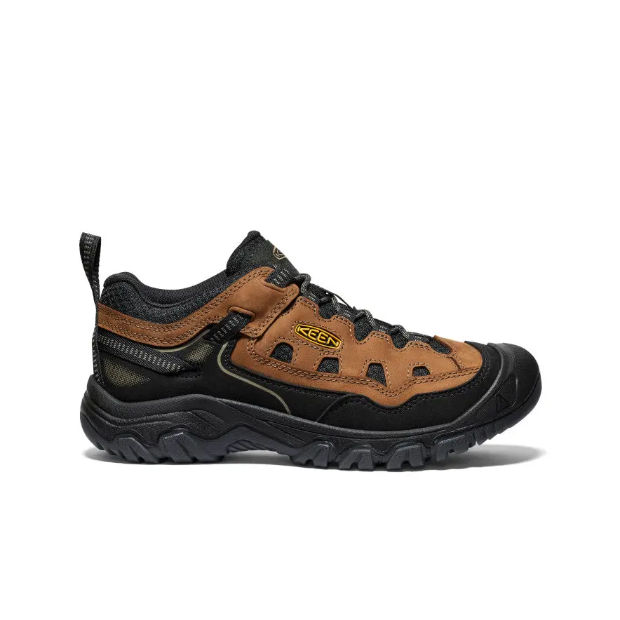 Men's Targhee Iv Vented Hiking Shoe  |  Bison/Golden Yellow 1