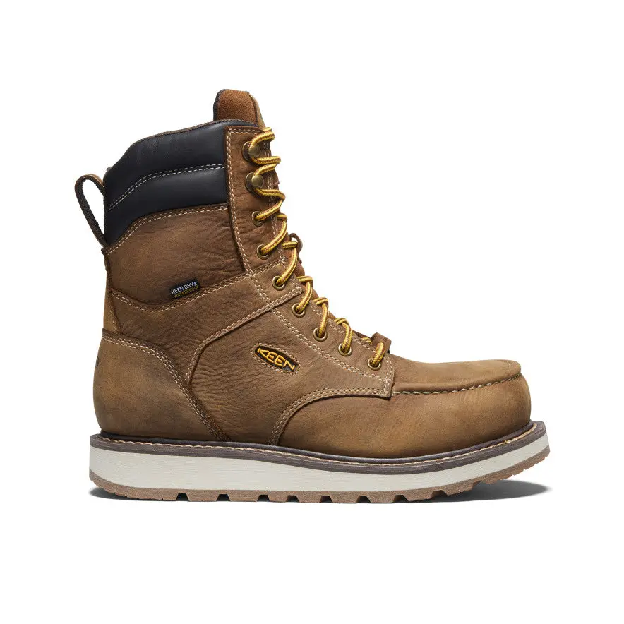 Men's Cincinnati 8" Waterproof Boot (Carbon Toe)  |  Belgian/Sandshell 1