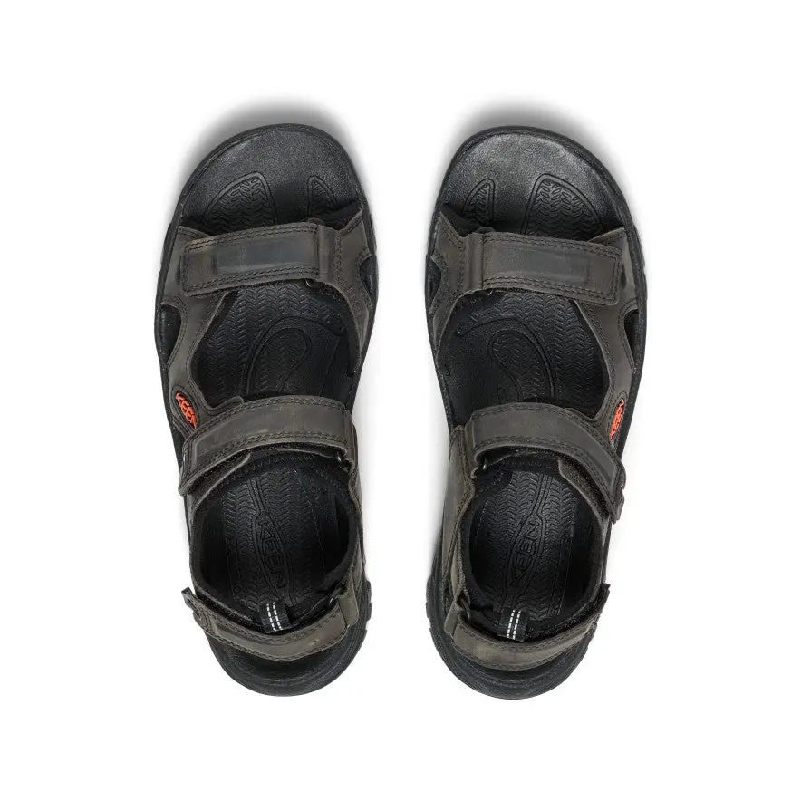 Men's Targhee Iii Open Toe Sandal | Grey/Black 4