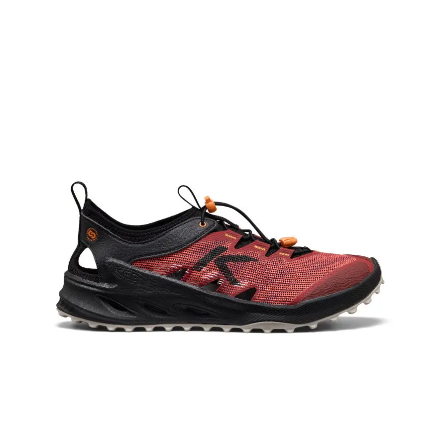 Men's Zionic Adv Open-Air Hiking Shoe  |  Garnet/Orange Peel 1