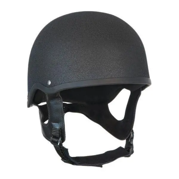 Champion Euro Deluxe Plus Jockey - Riding Hat - Black 1
