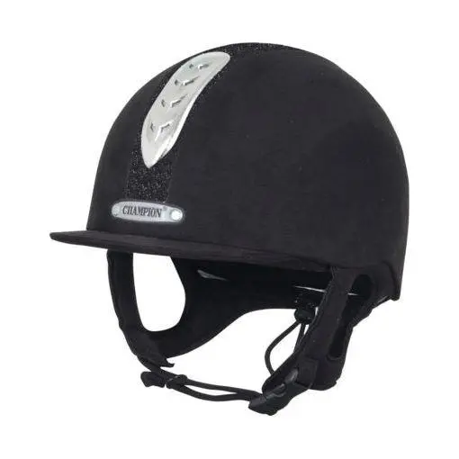 Champion Junior X-Air Dazzle Plus - Riding Hat - Black 1