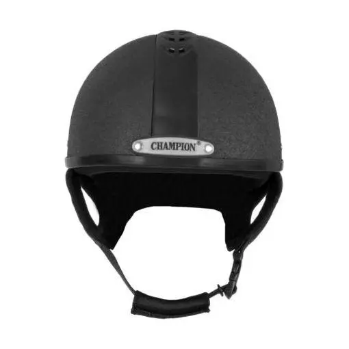 Champion Ventair Deluxe Jockey Helmet - Black 1