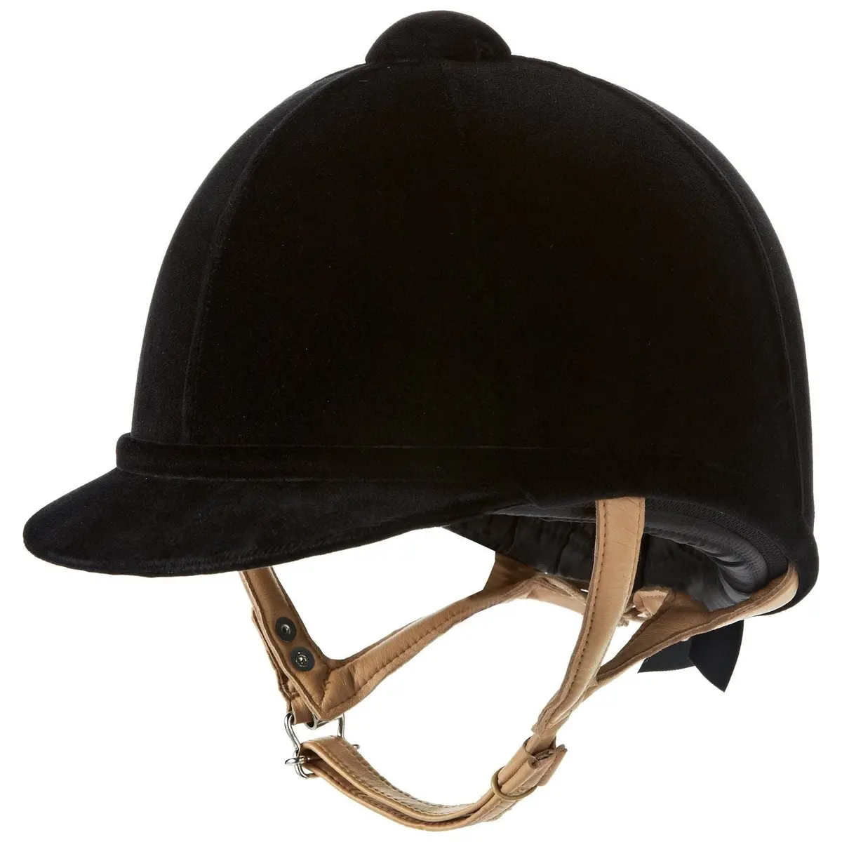 Charles Owen Fian Velvet Riding Hat - Black 1
