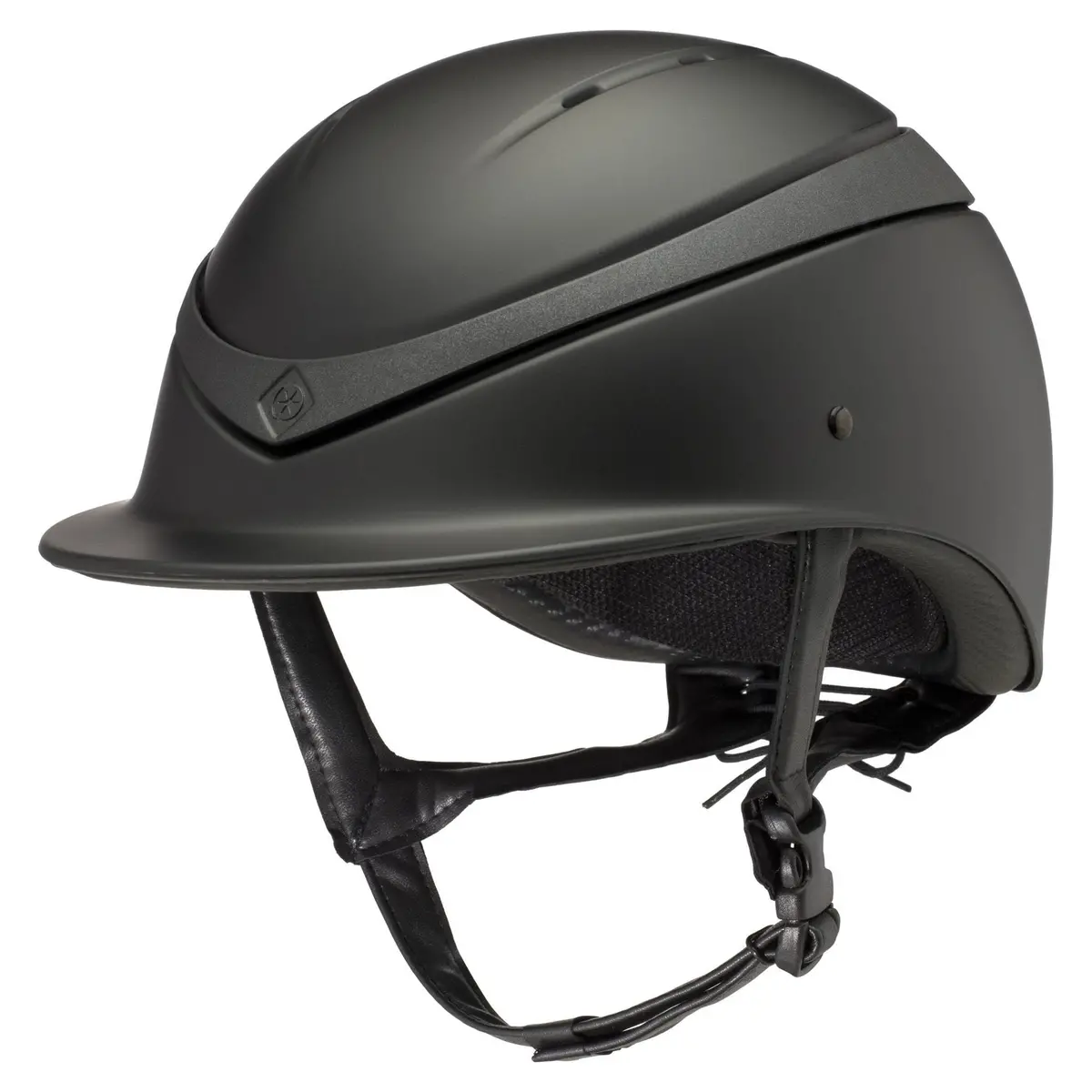 Charles Owen Luna - Riding Hat - Black Matt 1