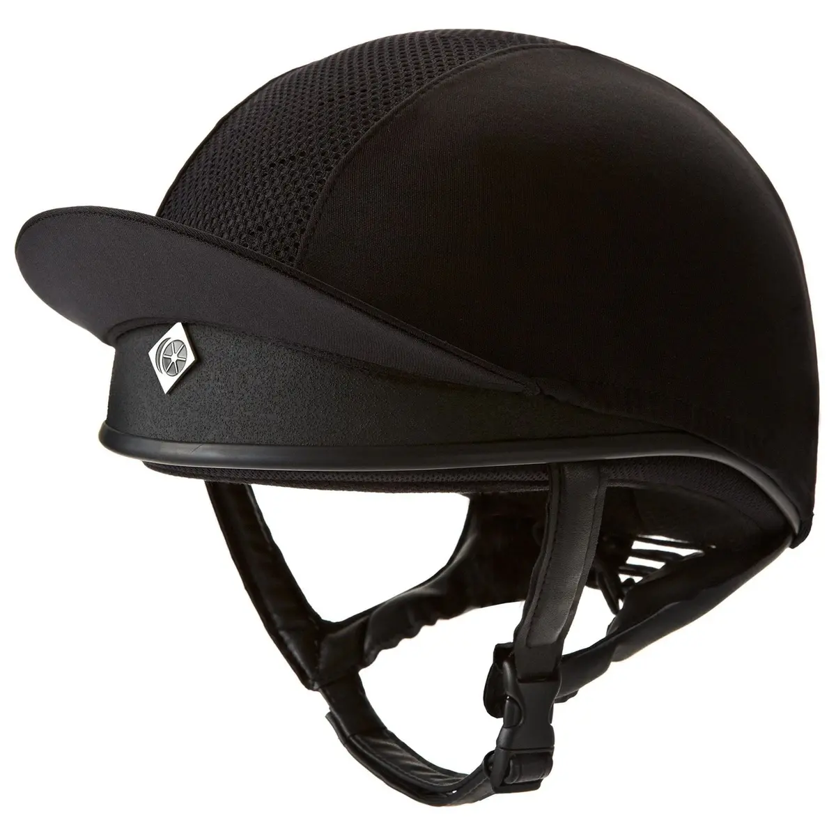 Charles Owen Pro 11 Plus Jockey Skull Black 1