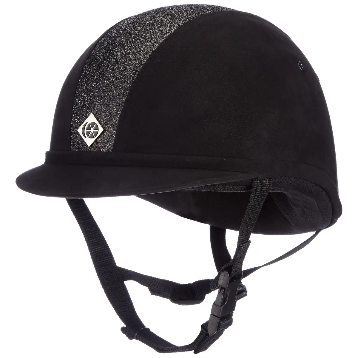 Charles Owen Yr8 - Riding Hat - Sparkly Black 1