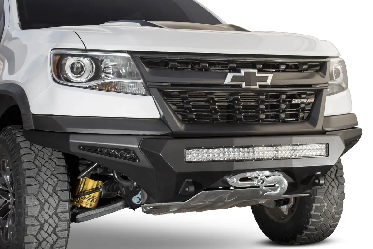 Addictive Desert Designs 2017 - 2020 Chevy Colorado Zr2 Stealth Fighter Winch Front Bumper - F371202740103 1