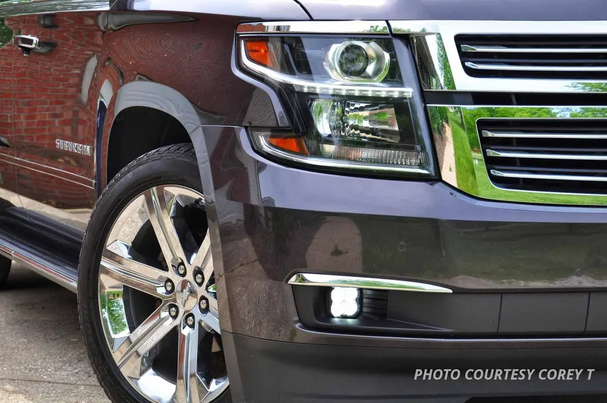 Ss3 Led Fog Light Kit For 2015-2020 Chevrolet Suburban (W/ Amber Backlights) 2