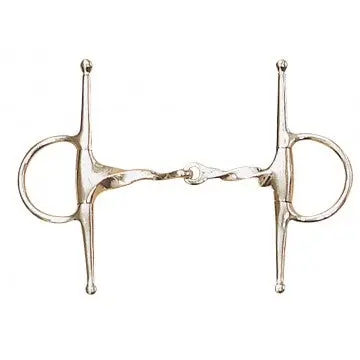 Stainless Steel Slow Twist Eggbutt Full Cheek 1