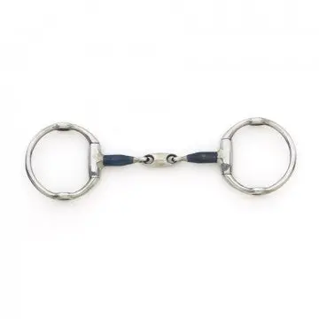 Blue Steel Oval Peanut Cheltenham Gag 1