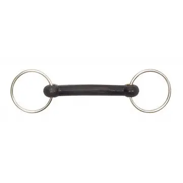 Stainless Steel Rubber Dog Bone Loose Ring Bit 1