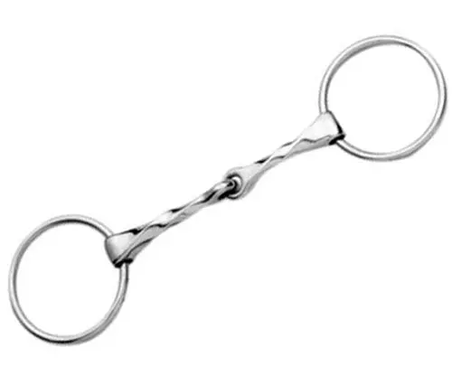 Stainless Steel Slow Twist Jointed Loose Ring 1