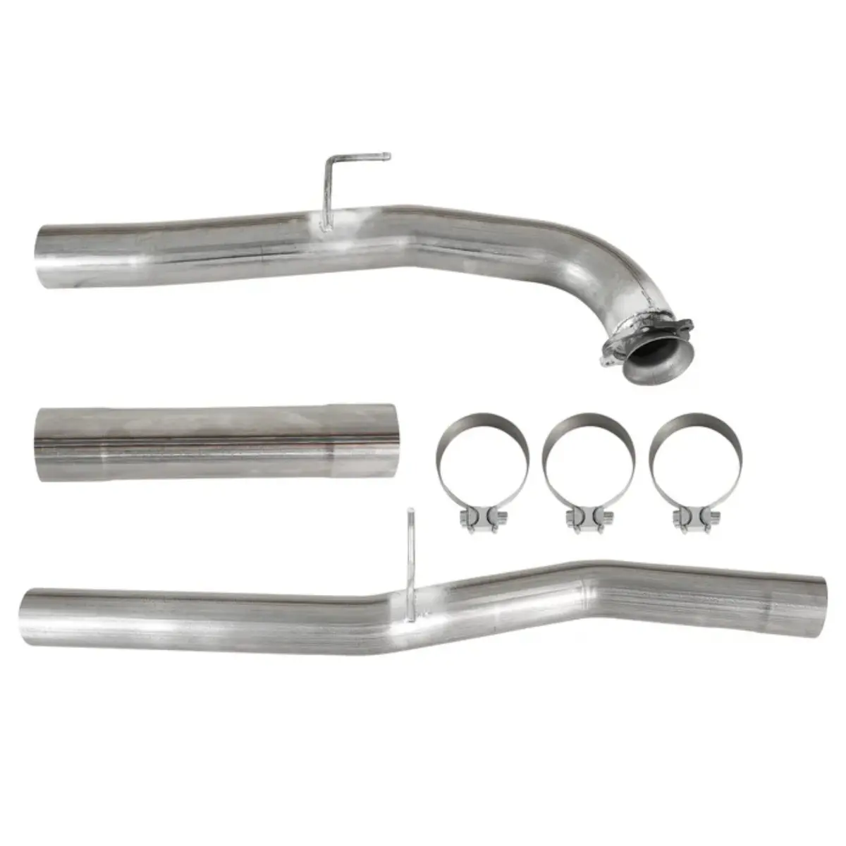 4" Dpf & Cat Delete Race Pipe For 2017-2022 6.6L Duramax L5p Chevy Gmc 2500 3500 1